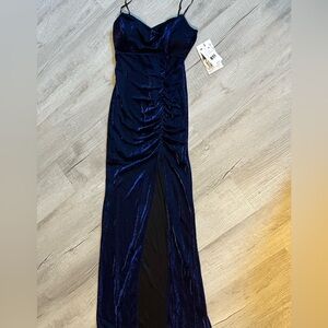 Long Dress NEW
Royal/black